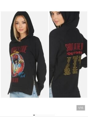 Lauren Moshi Corbin Motley Crue Shout At The Devil hoodie